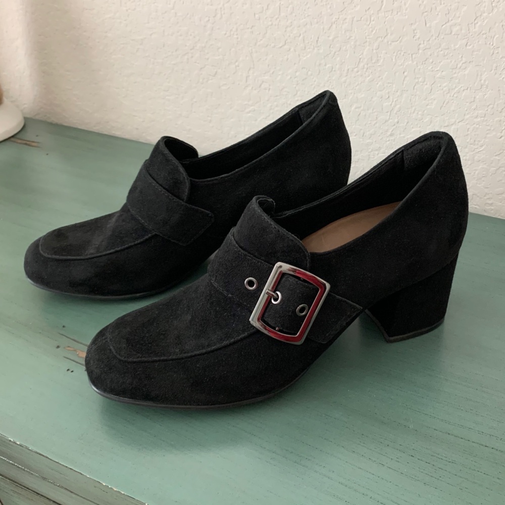 Women’s Black suede shoes